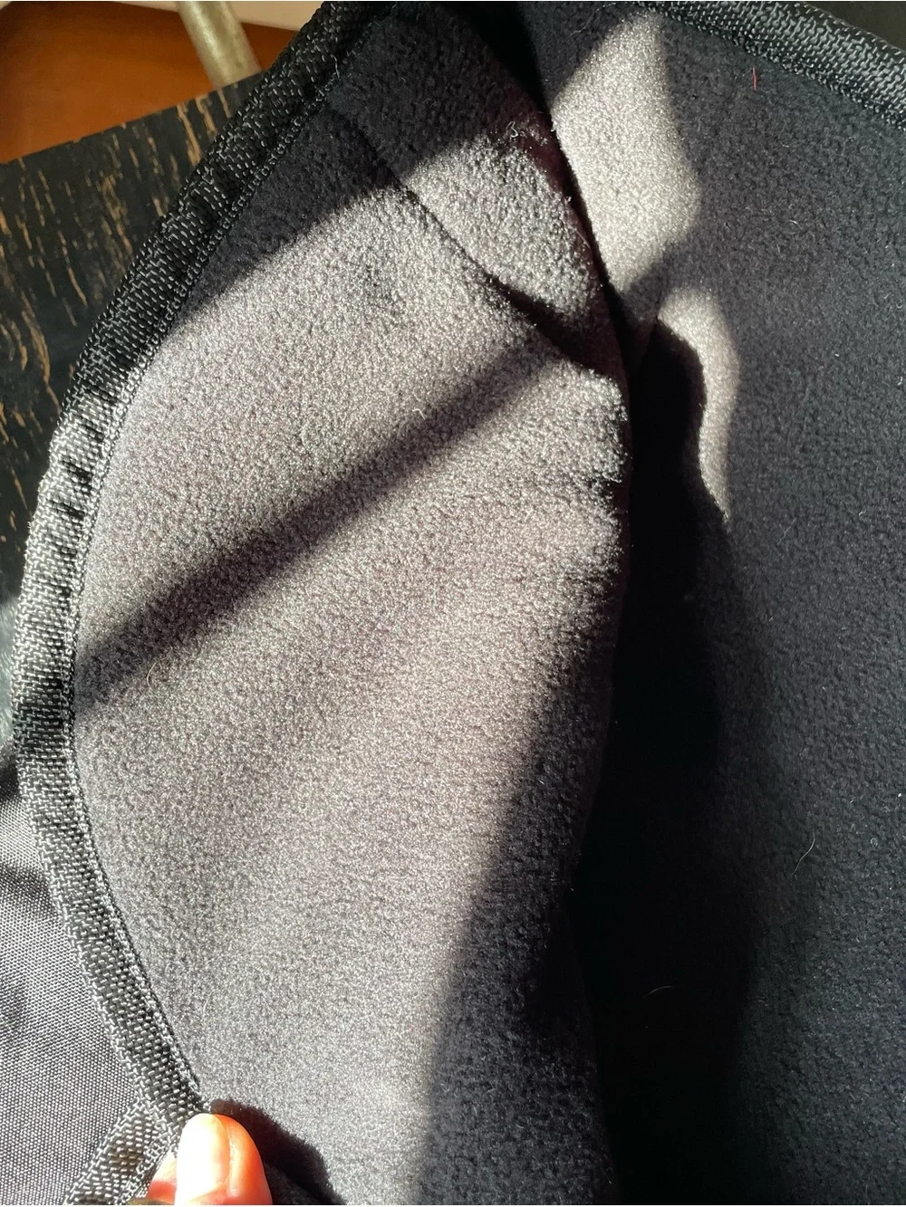 Black Reflective Dog Coat size large